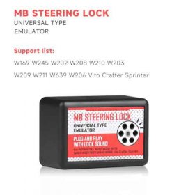 Universal Steering Lock Emulator for Mercedes-Benz Plug and Play