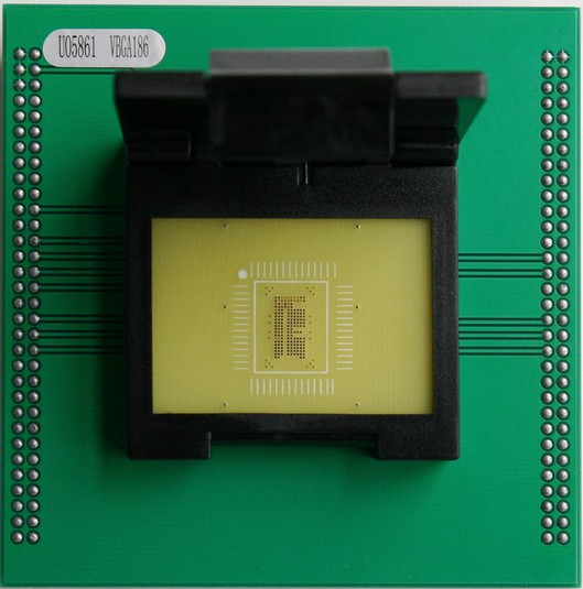 VBGA186 MOVINAND iNAND EMMC memory socket UP818 UP828 VBGA186 ic