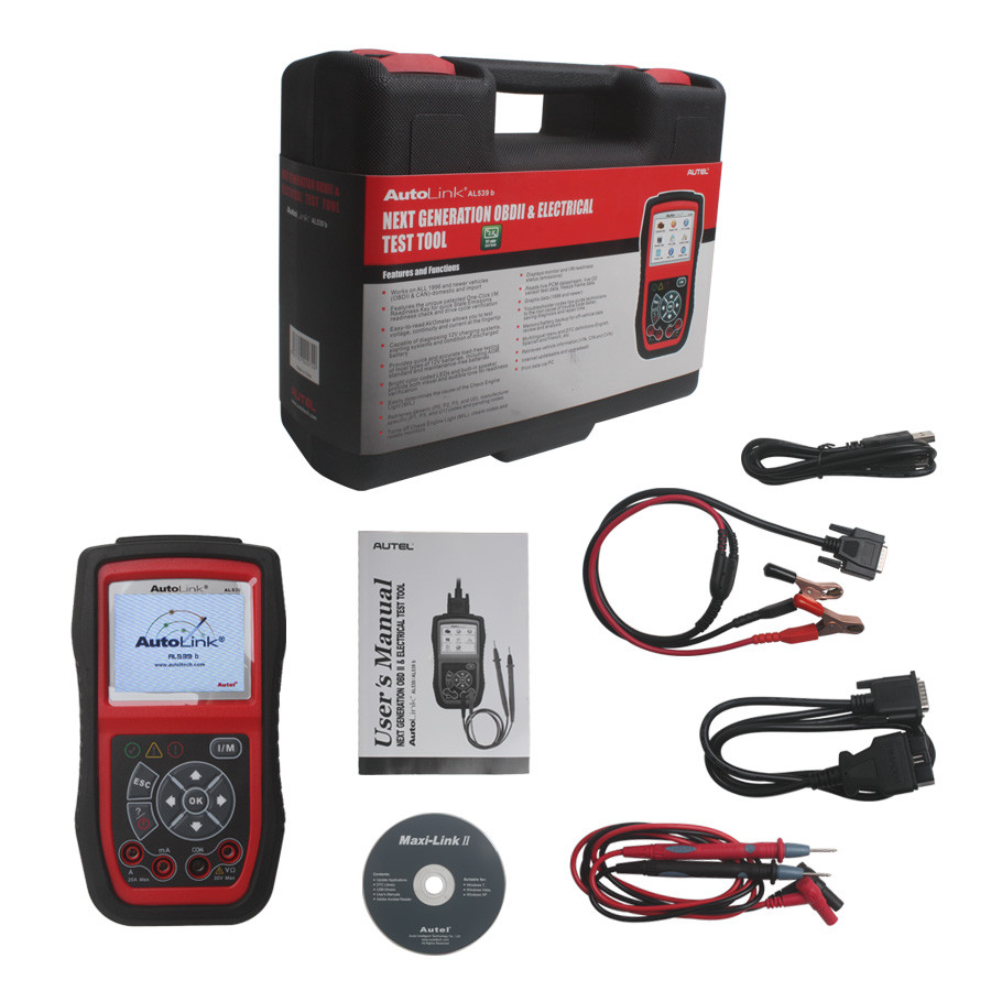 Autel AL539B OBDII Code Reader AL539B Electrical Test Tool with