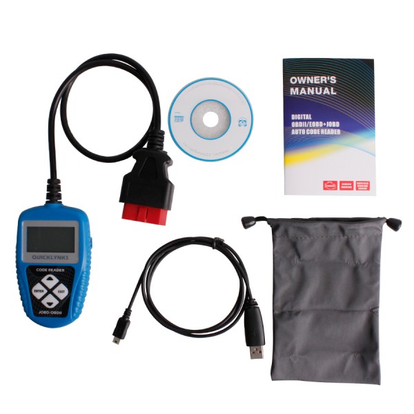 JOBD T46 Auto Code Reader T46 With OBDII 16PIN US European And A